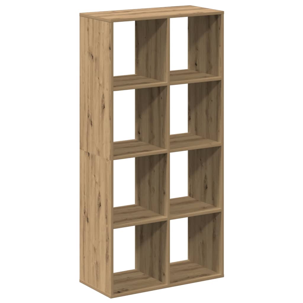 Room Divider Bookcase Artisan Oak 69.5x29x137.5 cm Engineered Wood